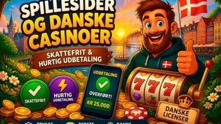 Danske spillere valfarter til online danske casinoer, viser tallene for markedet i 2026