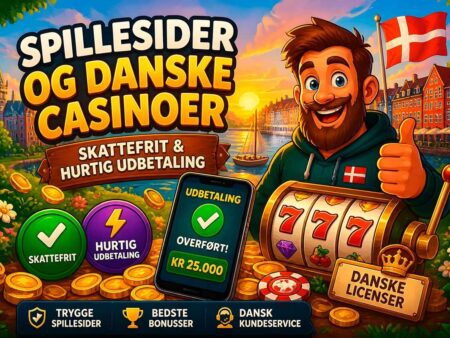 Danske spillere valfarter til online danske casinoer, viser tallene for markedet i 2026